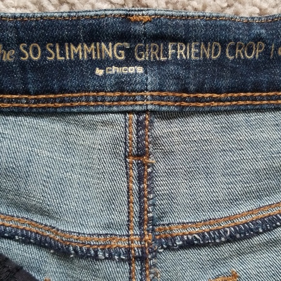 Women jeans Chico's size 00. US size 2/xs - Picture 4 of 8